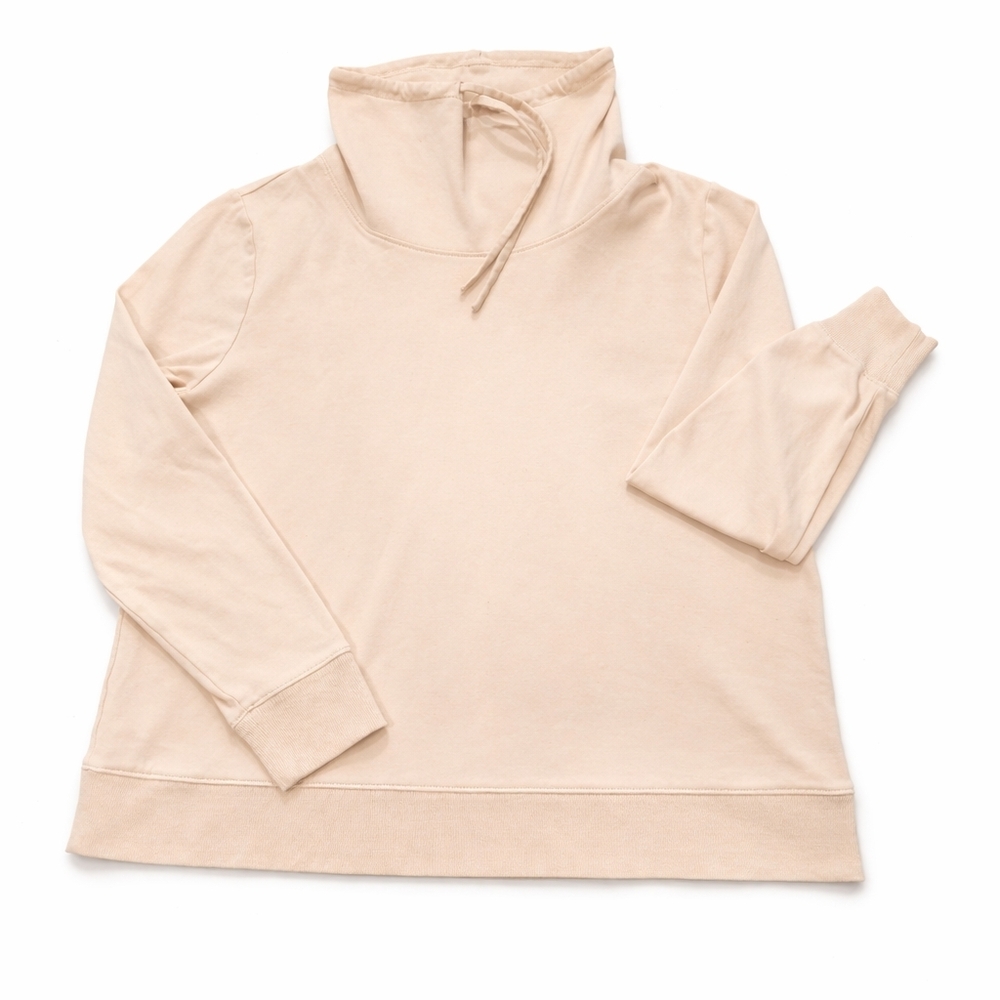 Haven Well Within Women's Neutral Cream Pullover Medium 100% Cotton